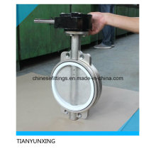 PTFE Seat Stainless Steel Butterfly Valve